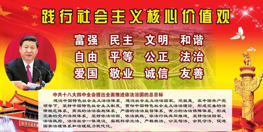 上海户外不锈钢宣传栏 社会主义核心价值观宣传栏